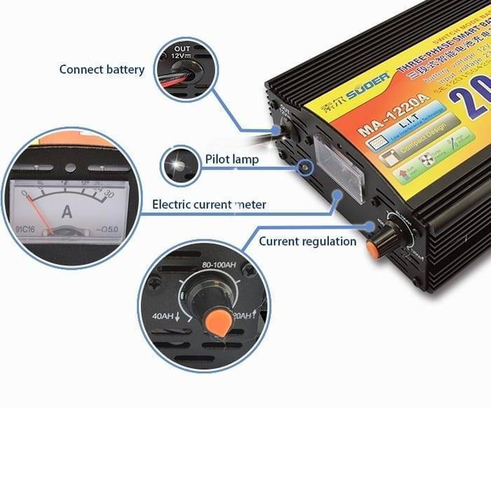 12V%2020A%20Smart%20Solar%20Universal%20Battery%20Charger%2012%20Volt%20Three%20Phase%20Smart%20Battery%20Charger%2020%20Amp%20Car%20Battery%20Charger%20For%20Small%20or%20Large%20Battery%20-%20Image%205