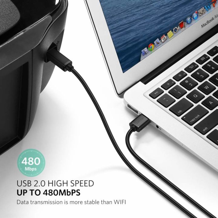 Printer%20cable%20USB%20A%20to%20USB%20Type%20B%202.0%20100%20%25%20Branded%20Cable%20Type%20C%20Printer%20Scanner%20Cord%20Compatible%20for%20MacBook%20Pro,%20HP%20Canon%20Printers%20and%20More%20(4FT,%20Black)%20-%20Image%203