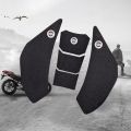 Motorcycle Fuel Tank Pad Anti Slip Protector Stickers Knee Grip Side Decals Accessories for Yamaha FZ6 FZ-6 2004-2011. 
