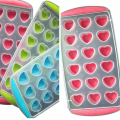 3D Ice Cube Tray Mold 18 Pattern Silicone Plastic Heart / Flower Shaped Ice Cream Tray Freeze Bar Jelly Pudding Chocolate Mold Summer Kitchen Tool. 