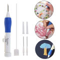 Magic Needle for Embroidery Carpet Knit Punch Needle Kit Needlework Stitching Set Embroidery Knitting Needles Pen Sewing Tools. 