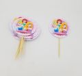PRINCESS THEME CUPCAKE TOPPER - PACK OF 10 CUPCAKE TOPPERS - PRINCESS CUPCAKE TOPPERS. 