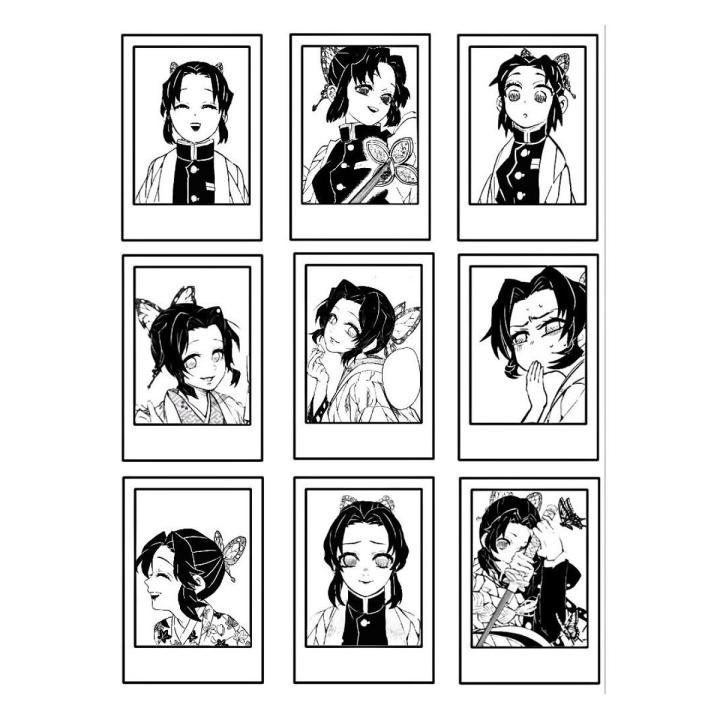 Anime photocards set of 9 cards