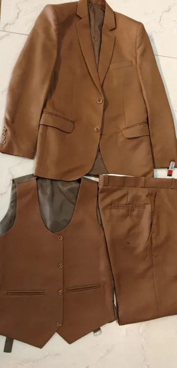 3%20Pcs%20suit%20For%20Men%20Formal%20and%20Causal%20Wear%20Pent%20Coat%2040%20waist%20-%20Image%204