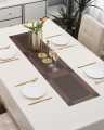 PVC Table Runner – 12x54 inch Waterproof, Non-Slip, Washable Table Mat – Stain Resistant & Easy to Clean for Dining, Kitchen, Dressing Tables" 30x135 cm. 