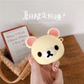 Cute Rilakkuma AirPod Pro Case 1 2 3rd Generation 2021 Soft Silicone Cover For airpods Headset Charging Box Protection Shell. 