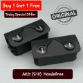 Buy 1 Get 1 Free | AKG S10 Handsfree | Universal 3.5mm Earphones | Heavy Bass & Clear Sound | Compatible with All Android Devices.. 
