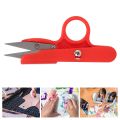 Sewing Thread Cutter Ring, Plastic Finger Thimble Line Cutting Tool for Yarn Thread(Random Color)for tailor. 
