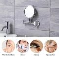 MAGNIFYING MIRROR GLASS ZOOM MOUNTED 4X. 