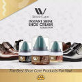 WBM Shoe Cream - For All Colors Instant Shine Shoe Polish with Cleaning Sponge - 50ML. 