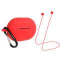 Protective Case Soft Dustproof with Anti-lost Rope Bluetooth Earphone Protector Cover for Huawei Freebuds Pro. 