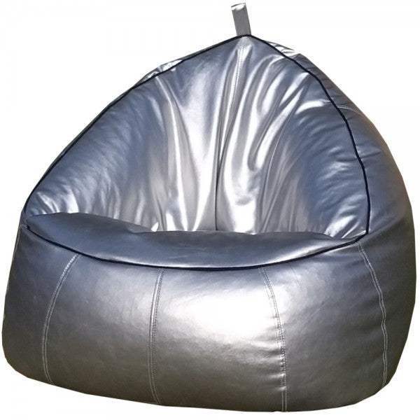 Relaxsit Trio Bean Bag Sofa Chair Faux Leather - Medium Beanbag Sofa Pouf Soft Furniture Bean Bag lounger for Children and Adults size: 83 x 81 x 70cm(H)