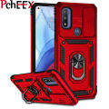 For Moto G Pure Phone Case, 2022 New Push Window Magnetic Car Mount Anti-Fall Hard Cover. 