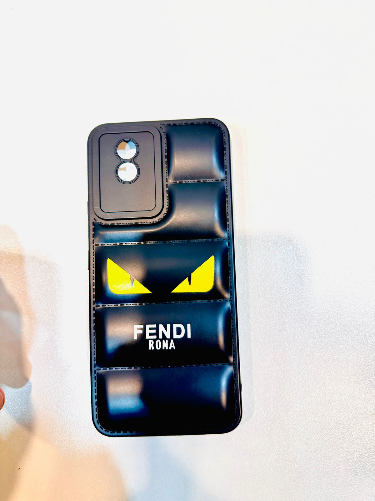 Lahore Mobile Case for Vivo Y02T Back Covers - Premium Soft Silicon Puffer Case - New Elegant Designs 4