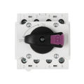 DC Solar Isolator Switch PV 1200V 32A 2P Din Rail Mounting Rotating Handle Disconnector For Solar Photovoltaic. 