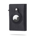 2021 For Apple Airtag Wallet Men Carbon Fiber Fashion ID Credit Card Holder Rfid Slim Airtag Slide Wallet Designer Cardholder. 