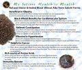 Organic Black Wheat 1kg | 100% Organic & Natural | For Eating & Atta. 