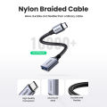 UGREEN USB C to USB 3.0 OTG Adapter 10cm USB Type-C OTG Data Cable Connector for Samsung Galaxy S25 S24 MacBook Pro 2024 USB C Adapter. 