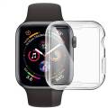 NXET Compatible with Apple Watch Series 4 40mm Case with Built in Screen Protector TPU High Definition Clear All Around Protective Bumper Soft Case for Apple Watch 40 mm Series 4. 