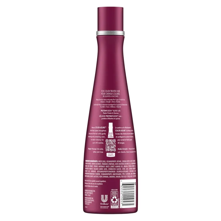Nexxus%20Hair%20Color%20Assure%20Sulfate-Free%20Shampoo%20with%20ProteinFusion,%20For%20Color%20Treated%20Hair%20Shampoo%20400ml%20-%20Image%202