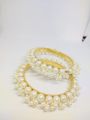 Pearl Bangles For Girls and Women Stylish and Simple. 