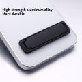 Thin Metal Foldable Phone Holder Stand Desk Cellphone Kickstand Bracket Mobile Phone Cradle Folding Support. 