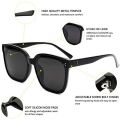 Korean Style Square Sunglasses for Men Women Aesthetic Shades Sunglasses UV400 Eyeglasses Colour. 