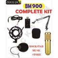 BM 900 Condenser Microphone complete Kit. 