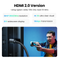 UGREEN HDMI 2.0 Cable 4K/60Hz HDMI to HDMI Cable for RTX 3080 PS4 Xbox Smart Box HDMI Splitter HDMI Switch Monitor Projector 4K 3D Video Cable. 