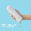 Toothbrush Travel Case, Portable Travel Toothbrush Holder Case, Toothbrush Case Set for Camping, Traveling, Home, School, Business, Bathroom Toothbrush Organizer Travel Toothbrush Toothpaste Make Up Brushes Portable Toothbrush Cup Case. 