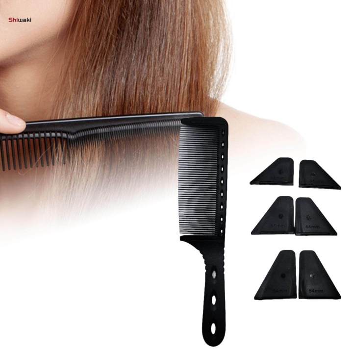 Positioning Comb Professional Haircut Comb for Barber Hairdresser Hair Salon Black