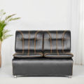 Puffy Sofa -2 seater-Black. 
