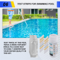 50Pcs 6-In-1 Swimming Pool PH Test Paper Residual Chlorine PH Value Alkalinity Hardness Test Strip PH Tester. 
