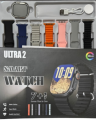 Ultra 2 Smart Watch 7 Straps Edition | Bluetooth Call Fitness & Health Tracker. 