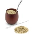 Wooden Yerba Gourd Mate Tea Set Handmade Natural Wood Coffee Water Mate Cup with Spoon Straw Bombilla Brush 200ML. 