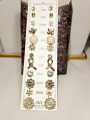 12 Pairs Fashion Stud Earrings Set Card for Girls – Cute Designs for Little and Young Girls. 