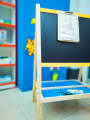 Odeez 3 in 1 Learning Easel for Kids White Board Double Sided with Accessories for Kids. 