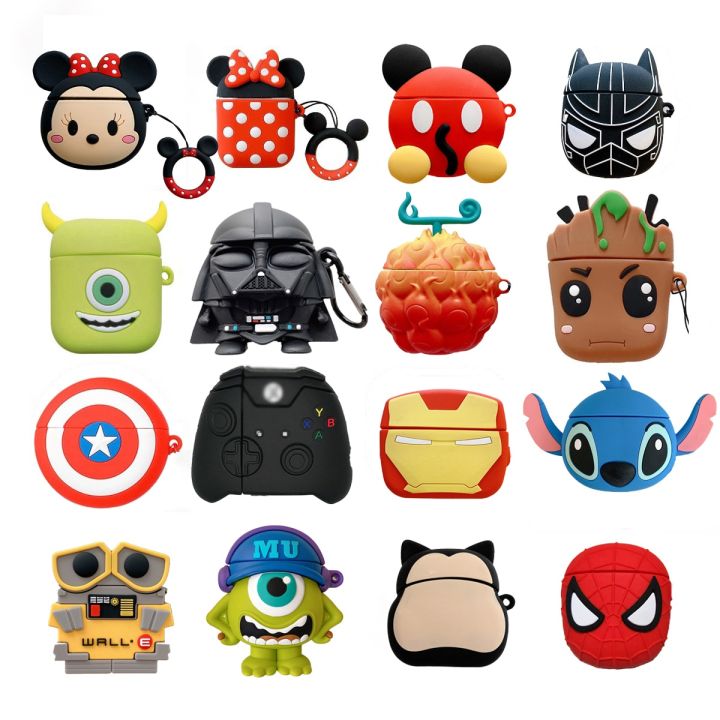 【Sandmdm】Disney Groot Airpods Case for Apple Airpods Pro Cover Airpods 3 2 1 Soft Silicone Wireless Bluetooth Earphone Protective Shell
