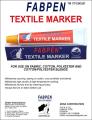 Fabpen Textile Marker x 12. 