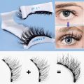 3Pcs Quantum Magnetic Eyelashes Tweezer Magnetic False Eyelash Curler For Magnet Eyelashes Lashes Clip Clamp Makeup Tools. 