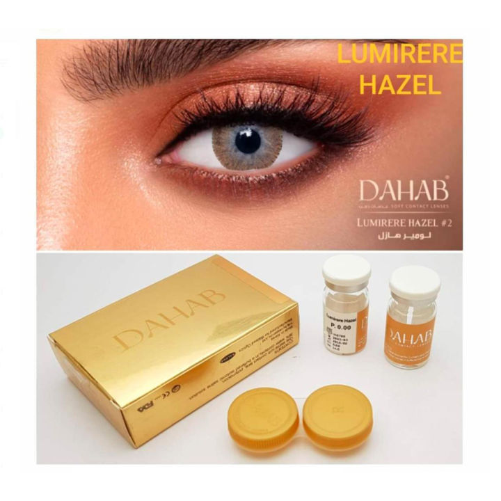 Shade name Lumiere hazel Eye contact Lens Eye Care lens