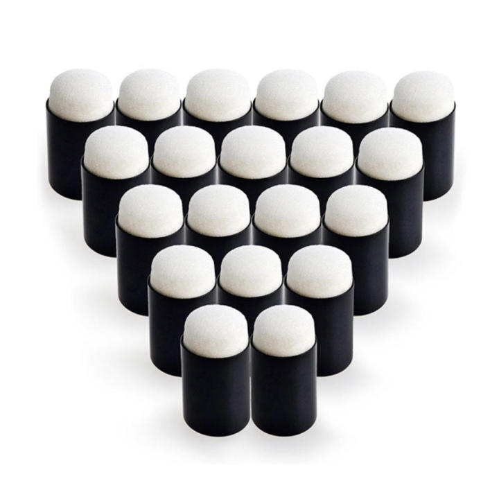 Portable  Daubers paint ink pad brush Versatile    Sponge  Finger stamping sponge Blending  Stamping  Scrapbooking painting tool for Art projects Card making Craft enthusiasts Home decoration School