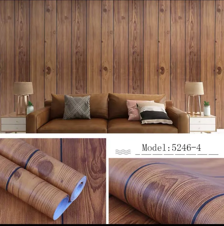 Wood%20Textured%20Wall%20Stickers%20PVC%20Wall%20Decorations%20Living%20Room%20Self-adhesive%20Roll%20Waterproof%20Flooring%20Sticker%20Modern%20Wallpaper%20New%20-%20Image%209