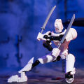 Titan Robot Action Figure 3D Printed With Full Articulation For Stop Motion Anim. 