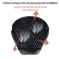 Bike Seat Cushion Honey comb Motorcycle Air Cushion Anti Slip Breathable Pressure Relief Seat Cover Universal Motorbike Accessories NF Store.pk. 