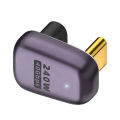 240W USB C 180 Degree Adapter Aluminum Alloy U Shape Type C Female to Male 40Gbps Connector for Laptop Tablet. 