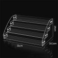 Plastic Acrylic Nail Polish Display Rack Stylish Multi-layer Acrylic Multi-Layer Plastic Transparent Jewelry Storage Box. 
