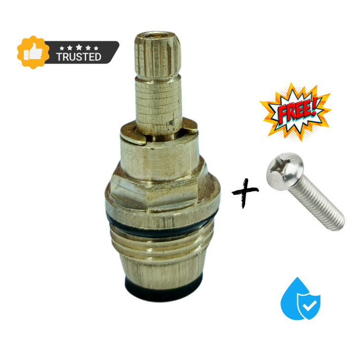 Spindal%20for%20Water%20Tap%20Repair%20%7C%20Premium%20Brass%20Spindal%20&%20Mohra%20for%20Toti%20Nalka%20%7C%20Heavy%20Duty%202-3/4%20Inch%20(Pone%20Teen%20Size)%20Tap%20Spindle%20%7C%20Durable%20Tap%20Machinery%20(1%20Piece)%20with%20Free%20Screw%20-%20Image%202