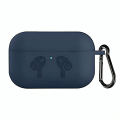 Airpods_Pro Soft Silicone Case With Hanging Clip For 360 Protection. 