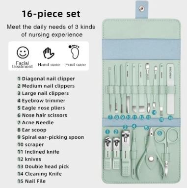 16%20PCS%20Professional%20Stainless%20Steel%20Nail%20Clipper%20Manicure%20Pedicure%20Set%20With%20Leather%20Case%20-%20Image%205